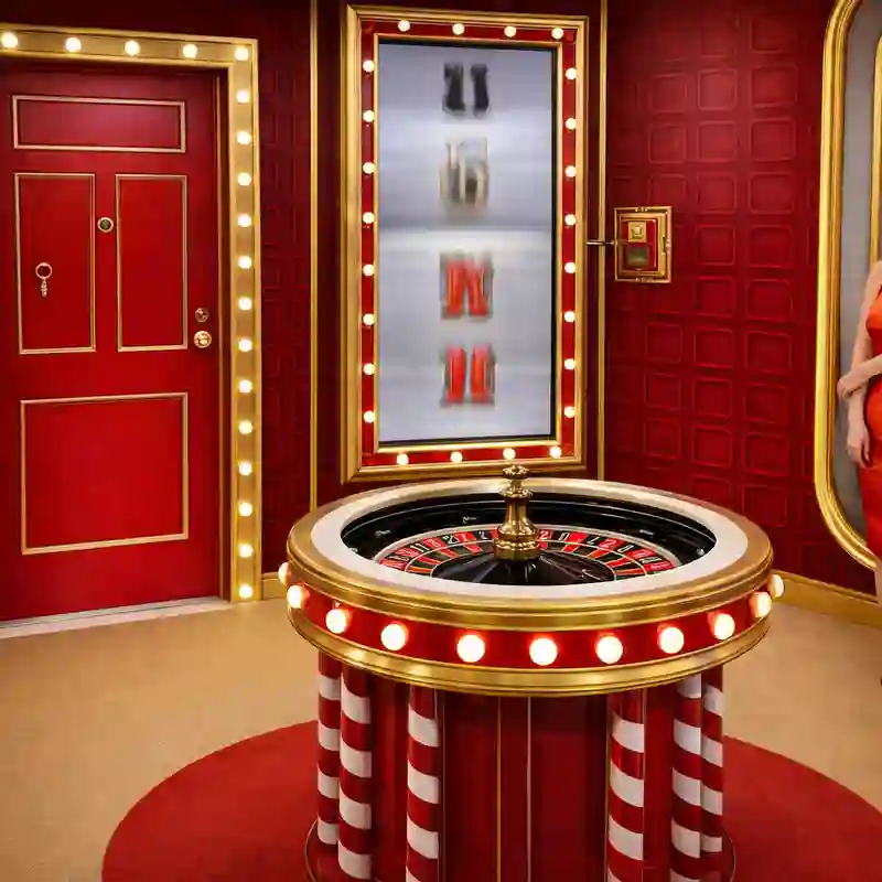 Red Door Roulette luxury casino game banner